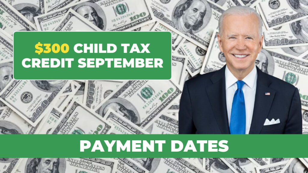 $300 child tax credit september